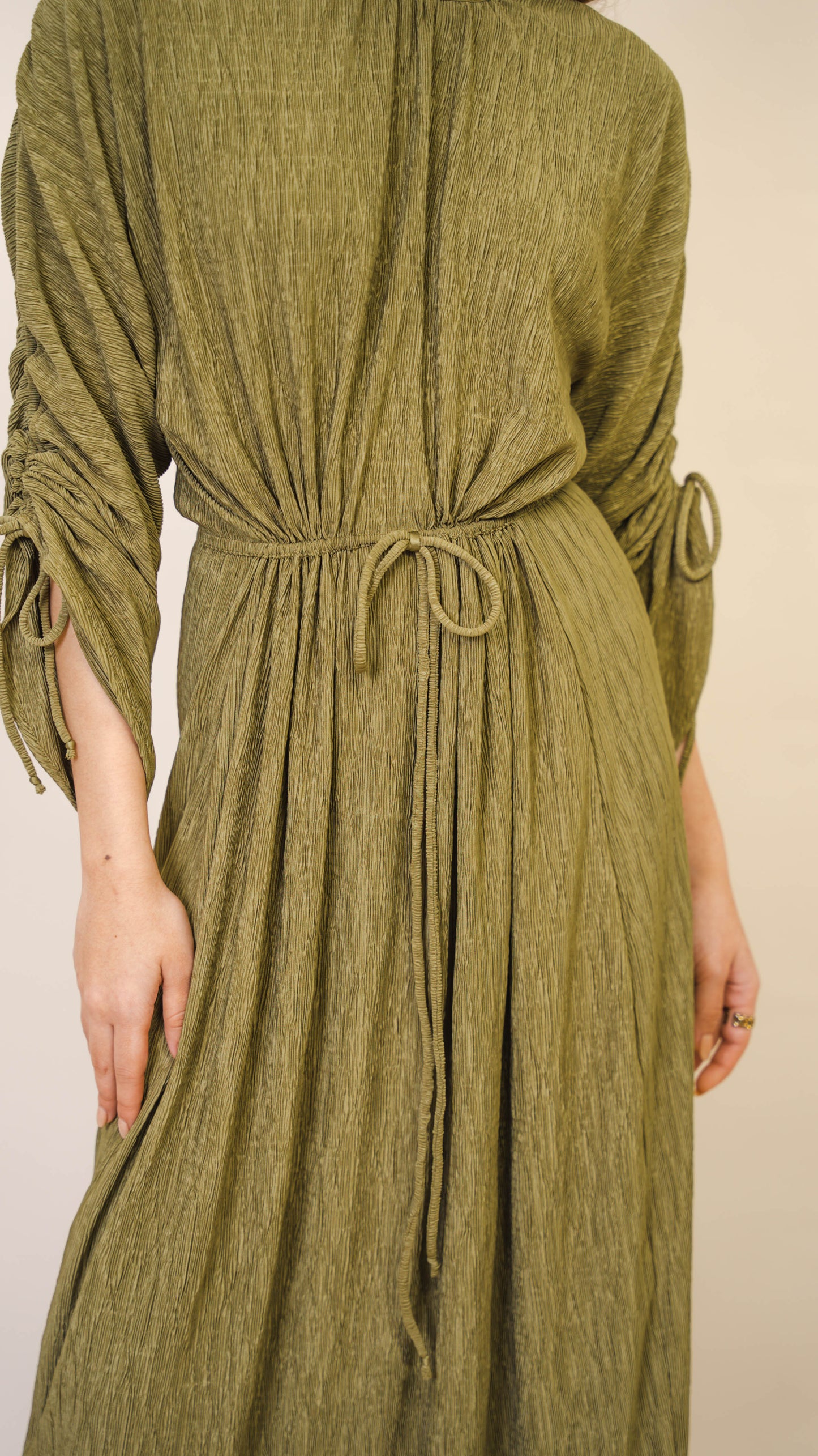 Thalia Dress in Olive